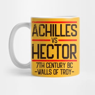 Achilles vs Hector Mug